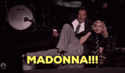 Madonna Jimmy Fallon GIF - Madonna Jimmy Fallon GIFs