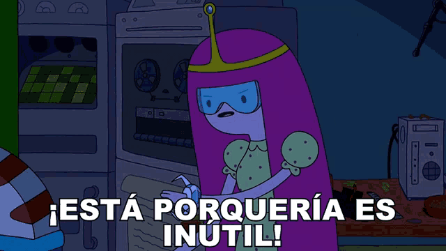 Esta Porqueria Es Inutil Dulce Princesa GIF