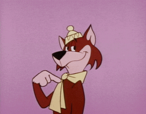 a cartoon character wearing a crown and a halo on his head