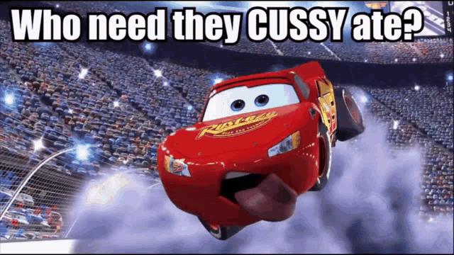 a picture of lightning mcqueen from the movie cars