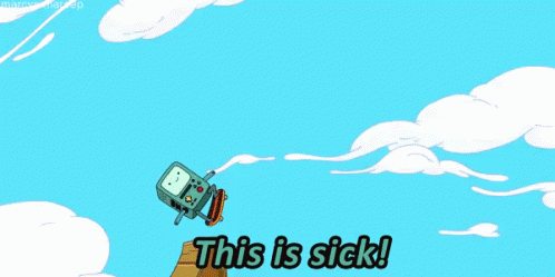 This Is Sick GIF - Bmo Adventure Time GIFs