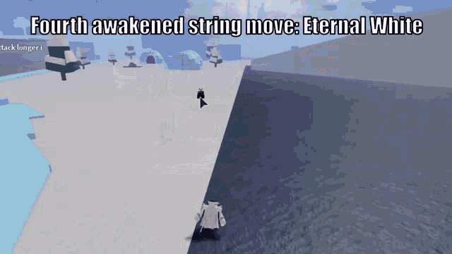 a screenshot of a video game that says fourth awakened string move