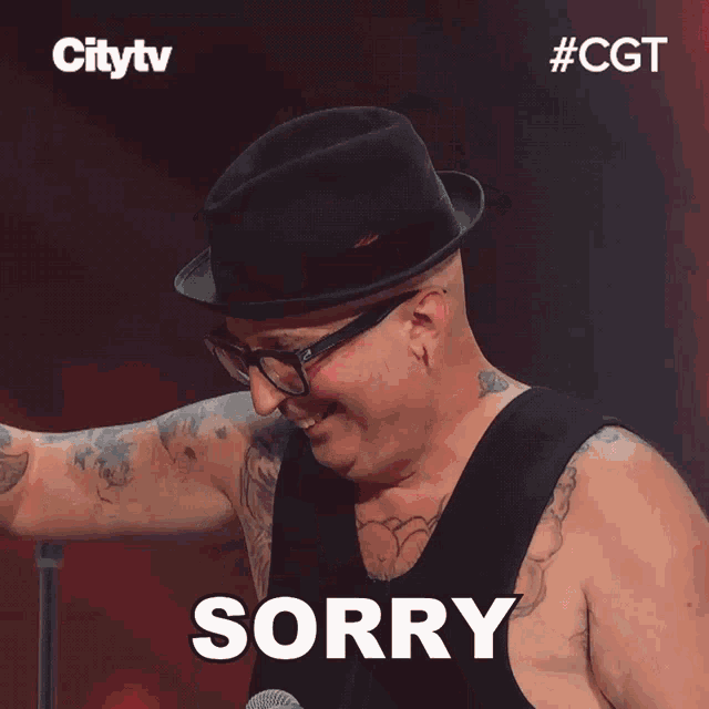 Sorry Fenyx Fyre GIF - Sorry Fenyx Fyre Canadas Got Talent GIFs