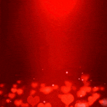 a red background with hearts and the words apmah + lyhara