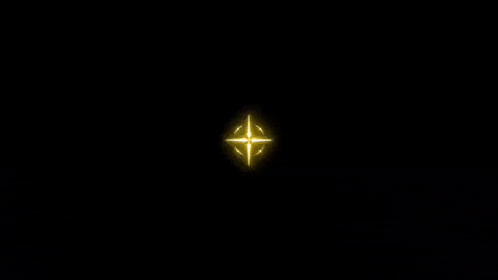 a black background with a white circle in the middle of it .