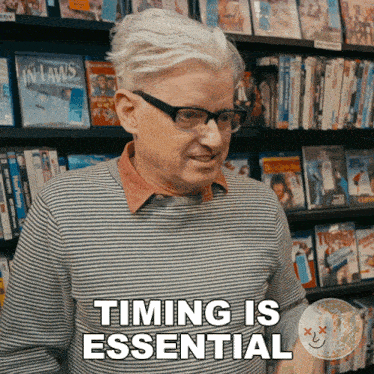 Timing Is Essential Moonshine Post GIF - Timing Is Essential Moonshine Post It'S All About The Right Timing GIFs