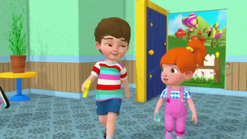 Kids Songs Animated GIF - Kids Songs Animated Walking GIFs