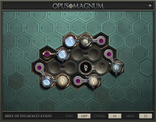 Mist Of Incapacitation Opus Magnum GIF - Mist Of Incapacitation Opus Magnum Gaming GIFs