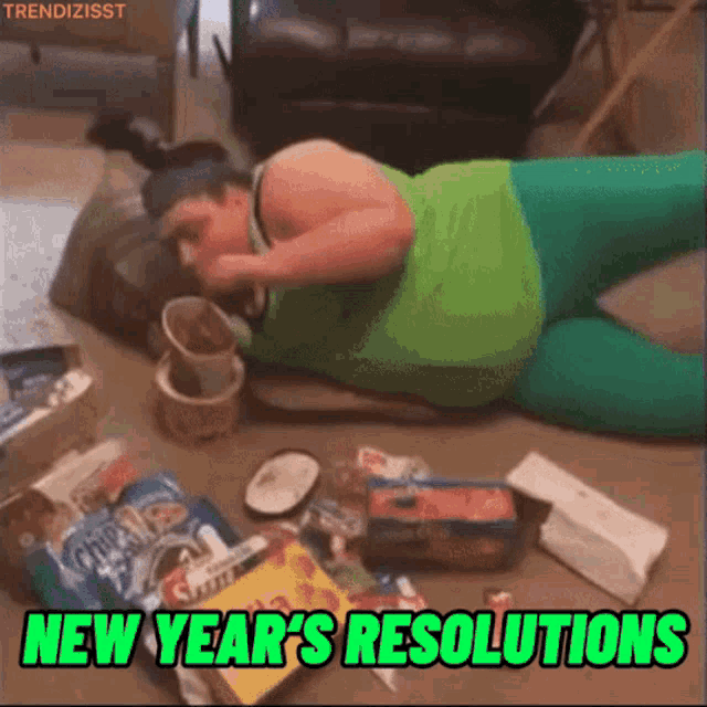 Fitness New Years Resolutions GIF