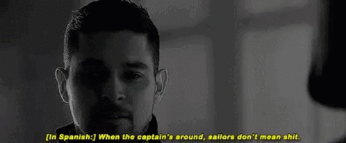 When The Captains Around Carlos Madrigal GIF - When The Captains Around Carlos Madrigal Wilmer Valderama GIFs