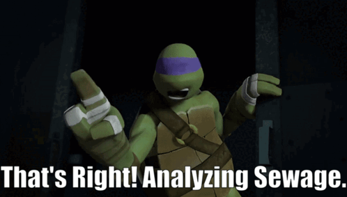 Tmnt Donatello GIF - Tmnt Donatello Analyzing Sewage GIFs