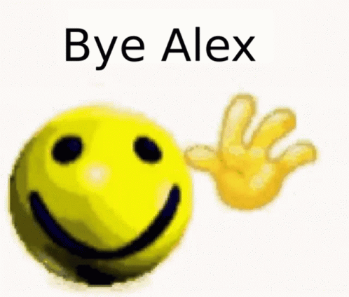 Bye Alex GIF