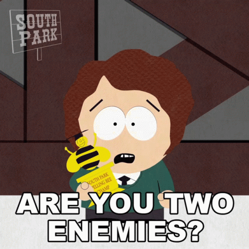 Are You Two Enemies Mark Cotswolds GIF - Are You Two Enemies Mark Cotswolds South Park GIFs