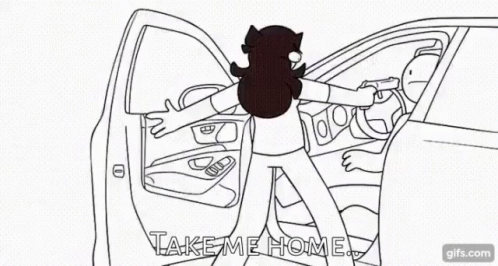 Jaiden Animations Take Me Home GIF - Jaiden Animations Take Me Home Robbery GIFs