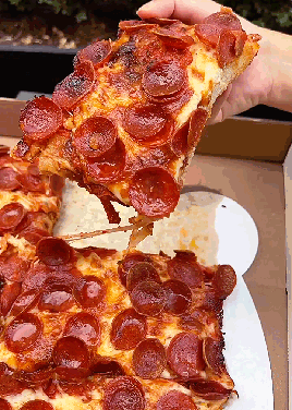 Sicilian Pepperoni Pizza Pizza GIF - Sicilian Pepperoni Pizza Pizza Pepperoni GIFs