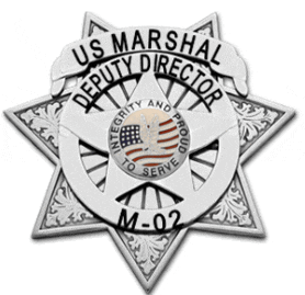 us marshal deputy director badge with integrity to serve m-02
