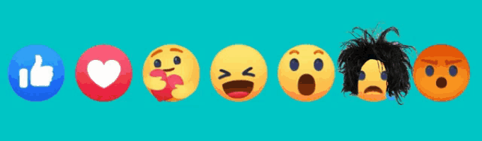 a row of smiley faces with different hairstyles and facial expressions