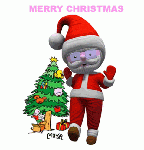 Merry Christmas Santa Claus GIF