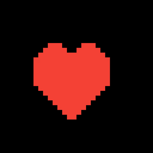 a black background with red hearts on it
