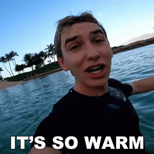 Its So Warm Stephen Sharer GIF - Its So Warm Stephen Sharer The Temperature Is Nice GIFs