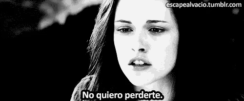 a black and white photo of a woman with the words no quiero perderte written below her