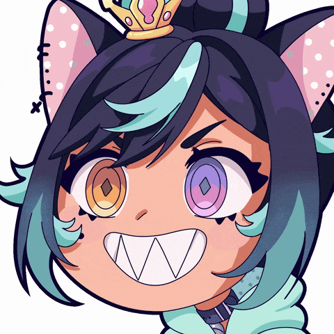 a drawing of a girl with a crown on her head