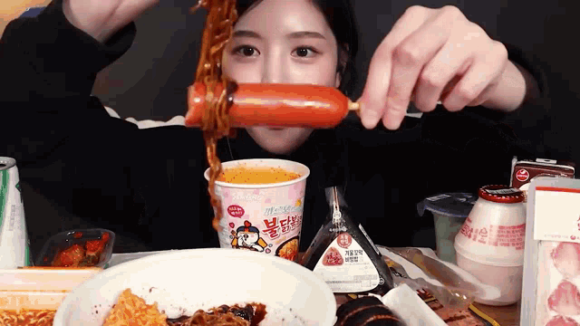 Mukbang Food GIF - Mukbang Food Mukbang Gifs GIFs