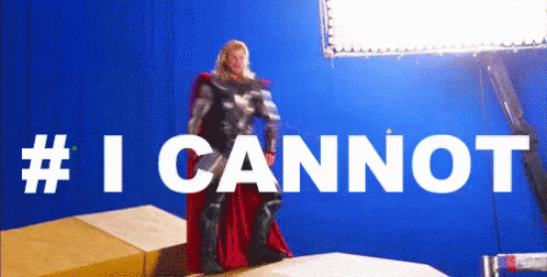 Done GIF - Thor I Cannot I Cant GIFs