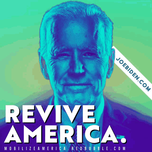 an ad for joe biden says " revive america "