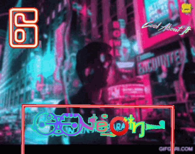 a neon sign that says cool about it in red