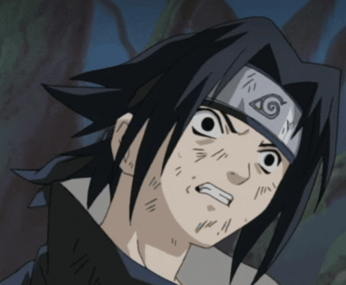 a close up of a cartoon character with a bandana on his head that says ' naruto ' on it
