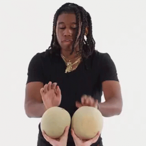 Melon Drumming Lil West GIF - Melon Drumming Lil West Hot Sauce Song GIFs