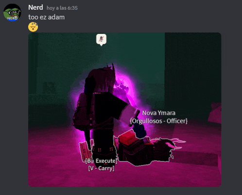 a screenshot of a video game with the name nova ymara