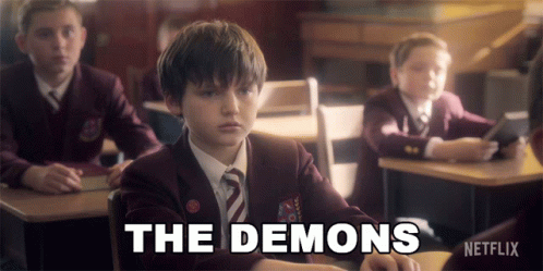 The Demons Miles Wingrave GIF - The Demons Miles Wingrave The Haunting Of Bly Manor GIFs