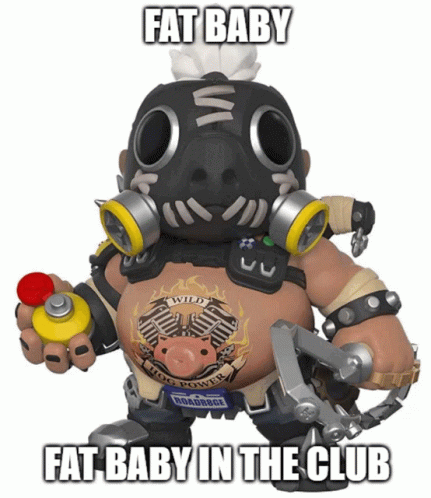 Fat Baby Roadhog GIF - Fat Baby Roadhog Roadhog Overwatch GIFs