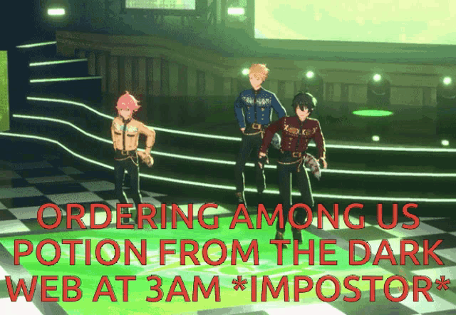 among us potion from the dark web at 3 am impostor *
