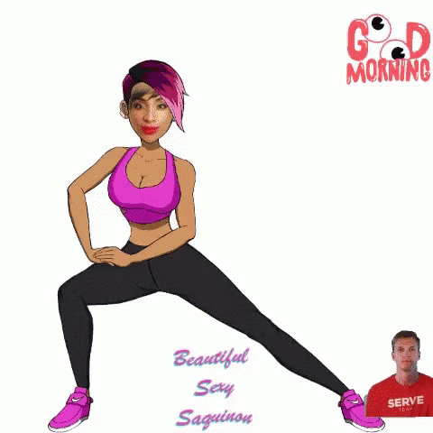 Good Morning Sexy GIF - Good Morning Sexy Exercise GIFs