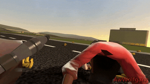 a video game with awwolfgang written on the bottom right