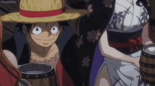 Luffy Weve Been Waiting For You GIF - Luffy Weve Been Waiting For You One Of Us GIFs
