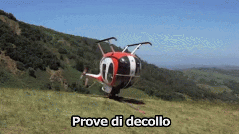 Elicottero Decollo Prove Fail GIF - Helicopter Take Off Test GIFs