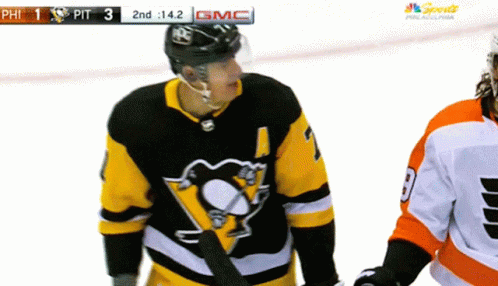 Pittsburgh Penguins Evgeni Malkin GIF - Pittsburgh Penguins Evgeni Malkin Shove GIFs