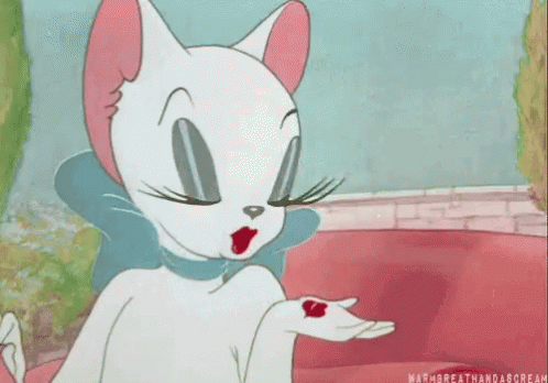 Tom And Jerry Cat GIF - Tom And Jerry Cat Kiss GIFs