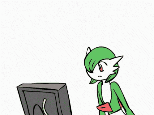 a drawing of a green cartoon character with the words " why would you draw that "