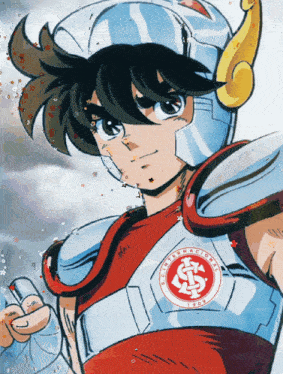 a drawing of a boy with a helmet that says internacional