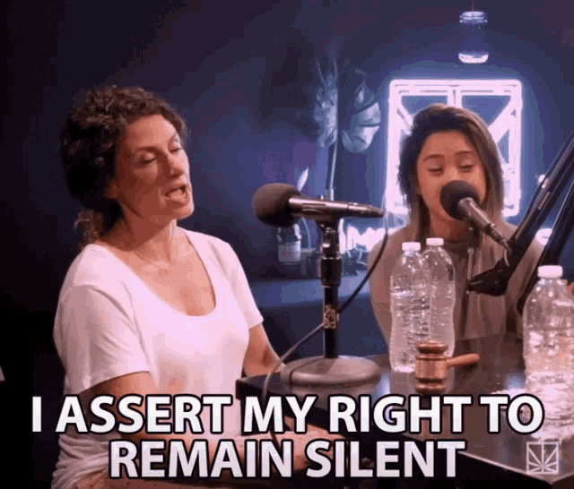 I Assert My Right To Remain Silent Warning GIF - I Assert My Right To Remain Silent Right To Remain Silent Warning GIFs