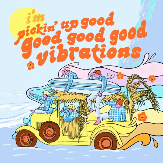 The Beach Boys Good Vibrations GIF - The Beach Boys Good Vibrations GIFs
