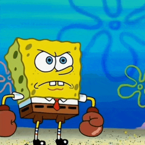 Envyewon Sandy Pushing Through Spongebob Stan Twitter GIF - Envyewon Sandy Pushing Through Spongebob Stan Twitter Spongebob Meme GIFs