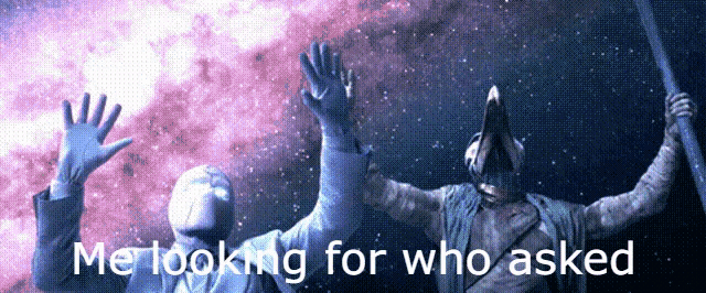 a purple background with the words me looking for who asked on it