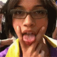 Rosario Dawson Tongue GIF - Rosario Dawson Tongue Mock GIFs