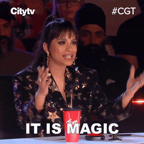It Is Magic Lily Singh GIF - It Is Magic Lily Singh Canada'S Got Talent GIFs